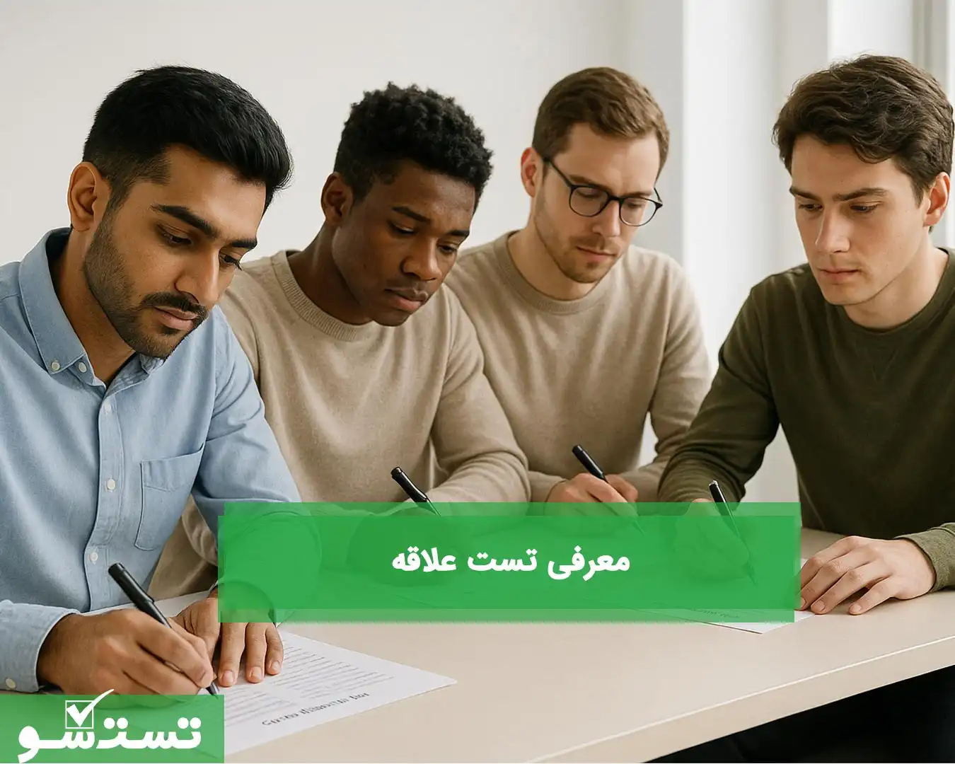 معرفی تست علاقه  