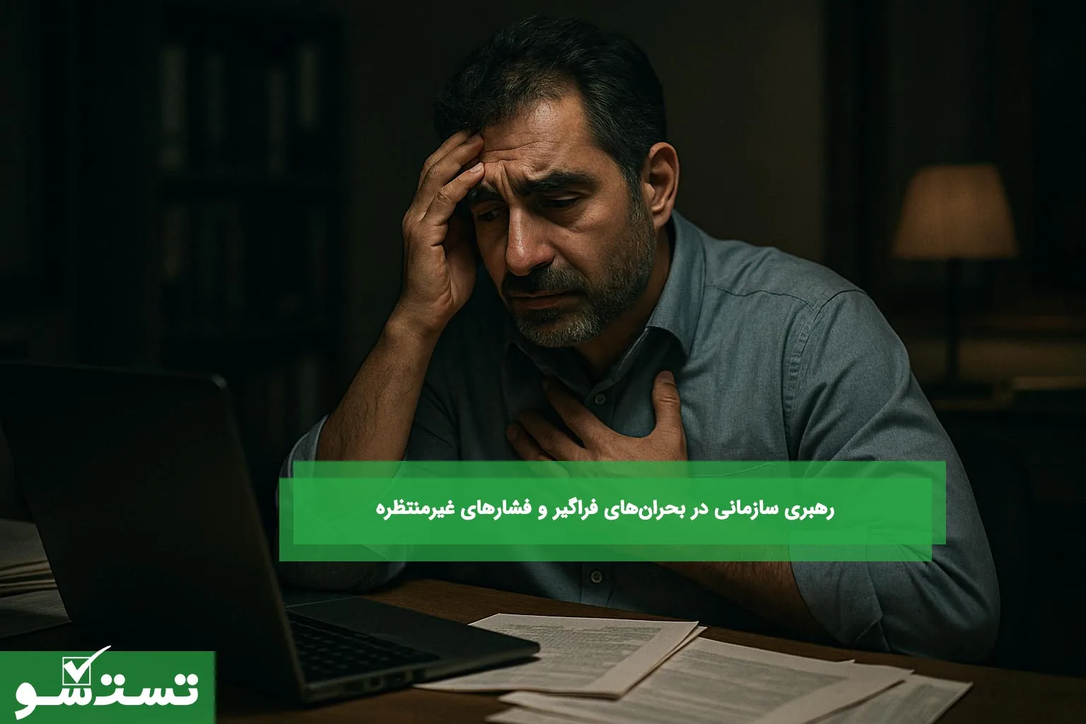 رهبری سازمانی در بحران‌های فراگیر و فشارهای غیرمنتظره